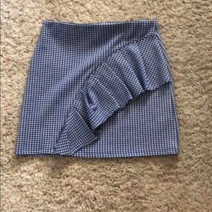 Gingham skirt
